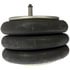 454-7990 by DAYTON PARTS - Air Spring - Triple Convoluted, Rubber, Steel Piston, 15.75 in. Max Height