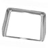 A17-14274-002 by FREIGHTLINER - Hood Grille Surround - Lower, Cut, Silver Metallic for Freightliner Coronado Truck