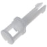 700-499 by DORMAN - Glove Box Strap Clip - Plastic, White, 1.894 in. Length, 0.31 in. OD