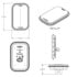 45278R by TRUCK-LITE - 45 Series Brake / Turn Signal Light - LED, Red Lens, Rectangular Lens Shape, S/T/T Grommet Mount, Integral Plug