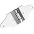 025-10052 by FLEET ENGINEERS - Center Hinge for 2 Rollers, Stainless Steel