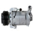 98450 by FOUR SEASONS - New York-Diesel Kiki-Zexel-Seltec DKS17D Compressor w/ Clutch