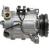 98668 by FOUR SEASONS - New York-Diesel Kiki-Zexel-Seltec DCS17E Compressor w/ Clutch