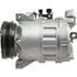 98668 by FOUR SEASONS - New York-Diesel Kiki-Zexel-Seltec DCS17E Compressor w/ Clutch