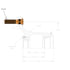 101162 by WEBB - SERRATED STUD M22 X 4.00 LG