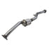 40905 by EASTERN CONVERTORS - Catalytic Converter - Rear, Stainless Steel, 59.28" OAL, with Gasket