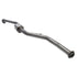 40905 by EASTERN CONVERTORS - Catalytic Converter - Rear, Stainless Steel, 59.28" OAL, with Gasket