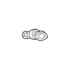 Ford BC3Z9E470A TUBE - EXHAUST GAS RECIRCULATI