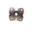 2-2-1879 by DANA - Steel 1330 Series Flange Yoke, 0.489" Drilled Bolt Hole Diameter, Rectangular Design