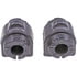 BSK85559PR by DORMAN - Suspension Stabilizer Bar Bushing Kit - Rear, 17mm Diameter Bar