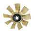 4735-43782-04 by KYSOR - Engine Cooling Fan Assembly - 9-Blade, Clockwise, Nylon, 26" Max OD, 2.56" Pilot Diameter