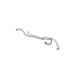 Ford 9L3Z*9C047*C Fuel Injection Fuel Feed Pipe Fuel Feed Tube - For 2009-2014 Ford, Includes 9C052 Pressure Transducer