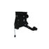 A12-24972-000 by FREIGHTLINER - Parking Brake Pedal - Powder Coated Finish, Cab Mounting Location