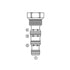 DC08-40-0-N-25 by HYDRAFORCE INC - HYDRAULIC CHECK VALVE CARTRIDGE