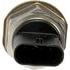 904-074 by DORMAN - Fuel Pressure Sensor - 36300 Max PSI, 4 Blade Terminals, Oval Connector, Metal Housing