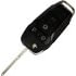 99295ST by DORMAN - Keyless Entry Transmitter - 4 Buttons, Flip Key, Black