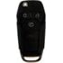 99295ST by DORMAN - Keyless Entry Transmitter - 4 Buttons, Flip Key, Black
