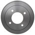 ACDelco 18B384 Brake Drum Brake Drum - Rear, Black, Cast Iron, 4 Bolt Holes