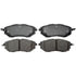 ACDelco 17D1078C Disc Brake Pad Set PAD SETFRT DISC BRK