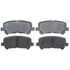 17D1281C by ACDELCO - PAD SET RR DISC BRK