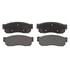 17D233 by ACDELCO - Front Brake Pad Set