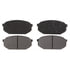 17D258M by ACDELCO - Front Brake Pad Set