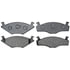17D280A by ACDELCO - Front Brake Pad Set