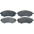 17D449M by ACDELCO - Front Brake Pad Set