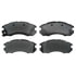 17D470 by ACDELCO - PAD KIT FRT DISC BRK