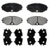 17D486C by ACDELCO - PAD KIT F (B)