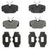 17D493M by ACDELCO - PAD KITFRT DISC BRK