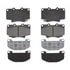 ACDelco 17D502M Disc Brake Pad Set PAD KITFRT DISC BRK