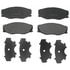 17D604 by ACDELCO - PAD KIT FRT DI