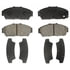 17D617C by ACDELCO - PAD KIT FRT DISC BRK