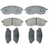 ACDelco 17D653AM Disc Brake Pad Set Front Brake Pad Set