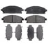 17D691 by ACDELCO - Disc Brake Pad Set, Front, Organic, for 97-98 Infiniti QX4/96-01 Nissan Pathfinder/06 Nissan X-Trail