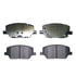 2AMV3886AB by MOPAR - Disc Brake Pad Set - Front, for 2015-2019 Jeep/Fiat