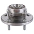68184748AC by MOPAR - Wheel Bearing and Hub Assembly - Left or Rear, For 2009-2020 Dodge Journey
