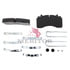 MMD2061AG by MERITOR - Disc Brake Pad Kit - Adb Pad Kit Maxxus - 9310 Friction