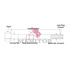 R607420 by MERITOR - Air Brake Camshaft, Left Hand, 28 Spline, 25.25 in. Effective Length