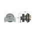98650 by KIT MASTERS - Detroit Diesel Fan Clutch