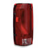 85572-5 by GROTE - Brake / Tail Light Combination Lens - Rectangular, Red and Clear, Right