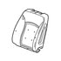 26207093 by GM - Seat Back Pad Assembly - Front