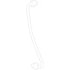 GM 15994499 Door Lock Cylinder Rod - Front Side