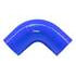 2745B by VIBRANT PERFORMANCE - 4 Ply 90 Degree Elbow; 3.5 in. I.D. x 3.5 in. Leg Length; Blue;