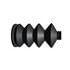 MGM Brakes 8004009 Air Brake Push Rod Boot Assembly Air Brake Spring Brake - S-Cam Protective Boot , 1.625" Center Hole