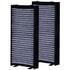 Premium Guard PC6072C Cabin Air Filter Cabin Air Filter - Activated Charcoal, Under Hood, for 2007-2018 BMW X5