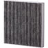 PC5843C by PREMIUM GUARD - Cabin Air Filter - Activated Charcoal, Under Hood, for 2008-2018 Smart Fortwo