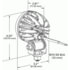 64G01 by GROTE - Trilliant T26 LED Work Light - 1800 Lumens, Pendant Mount, Far Flood, w/ Pigtail, 10-48V