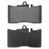 1000-0870M by MPA ELECTRICAL - QB Semi-Metallic Brake Pads